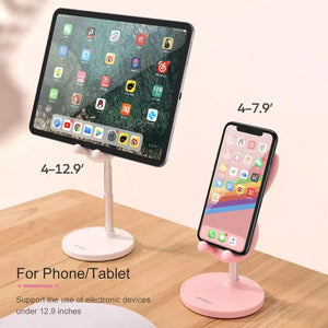 Pink Rabbit Ears Desktop Mobile Phone Stand | RK1728