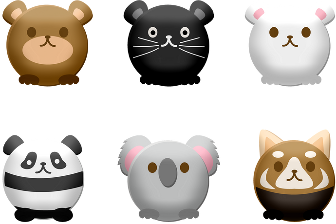 Most Popular Kawaii Cartoon Animal Characters