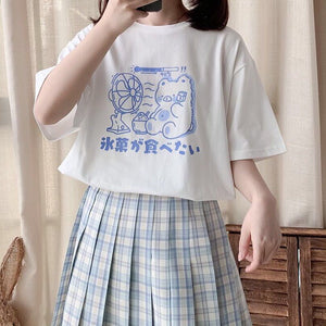 Japanese Cartoon Bear T-Shirt