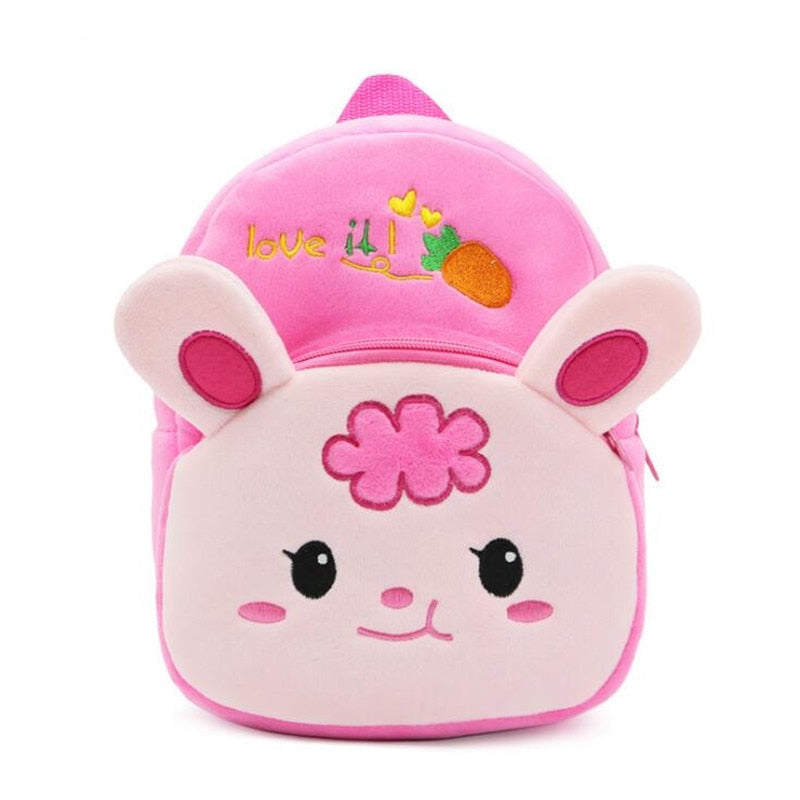 Kawaii Pink Rabbit Mini-size Backpack