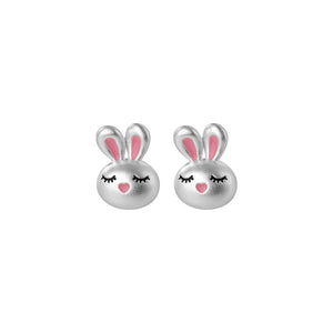 Cartoon Kawaii Rabbit Stud Earrings