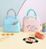 Pastel Cartoon Animal Lunch Bag