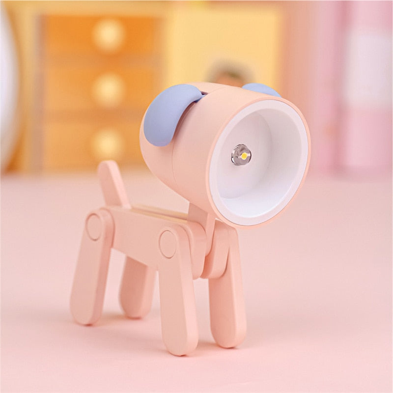 Kawaii Dog Mini LED Desk Night Light 