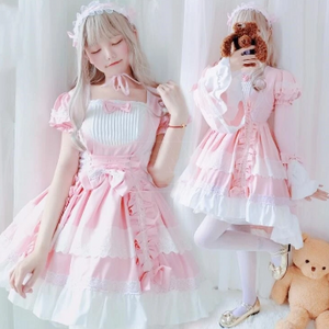 Pink Kawaii Cosplay Dress