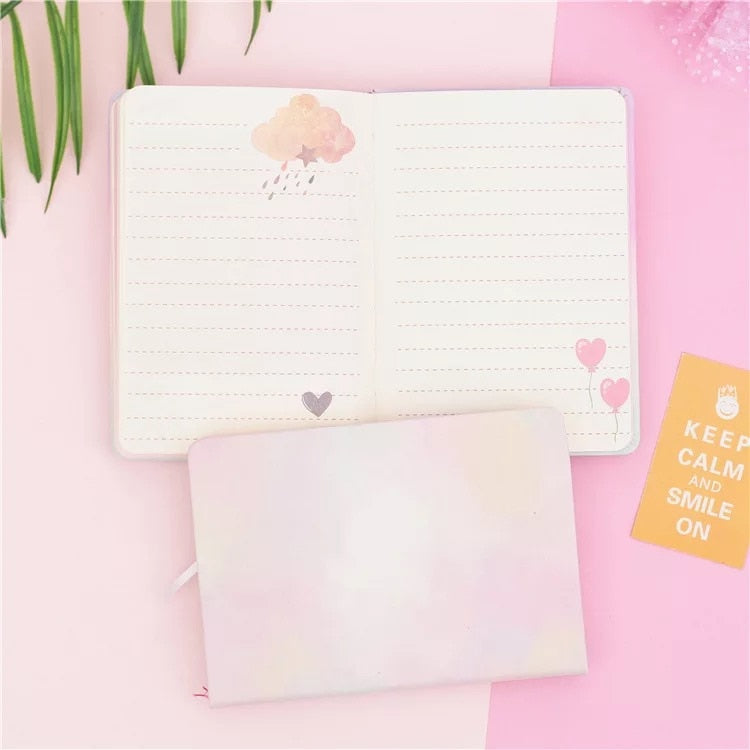 Kawaii Pink Dream Cloud Notebook | RK1493 - rennoyakawaii