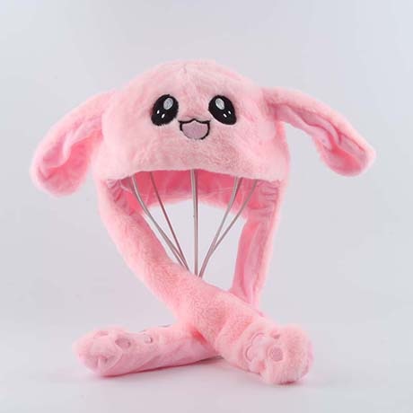 Kawaii Pink Bunny head wear
