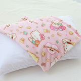 Soft Cartoon Pink Pillow Case and Blanket | RK1374 - rennoyakawaii