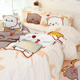 Kawaii Couple Cat Bedding Sets | RK1542