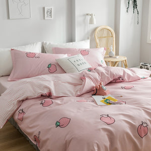 Sweet Peach Bedding Set | RK1540