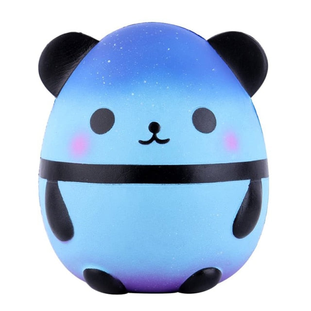Blue Panda Bear Squishy Stress Relief Toy