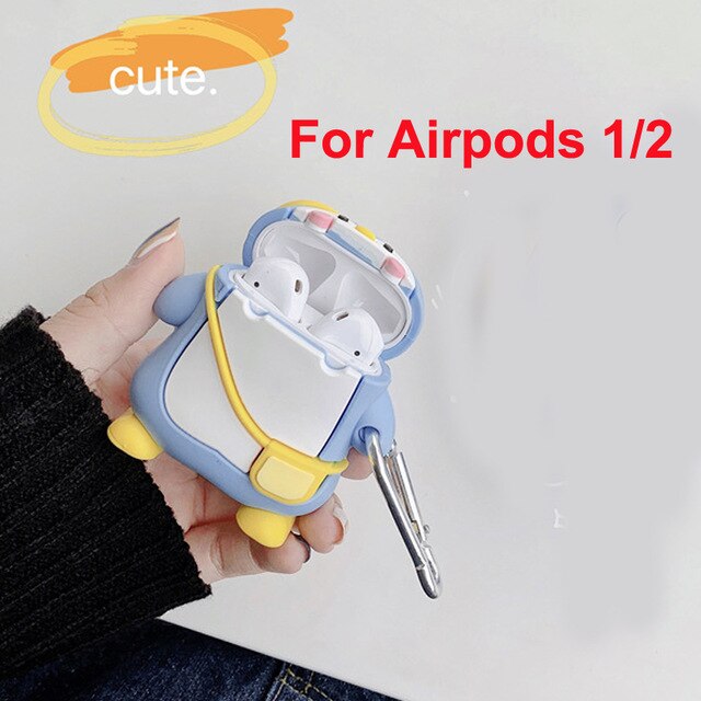 Airpods Pro 3D Cute Cartoon Happy Penguin | RK1333 - rennoyakawaii