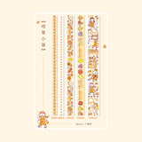 5 pcs/set DIY Scrapbooking Sticker | RK1421 - rennoyakawaii