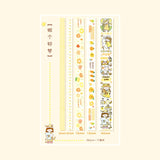5 pcs/set DIY Scrapbooking Sticker | RK1421 - rennoyakawaii