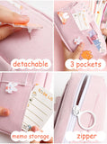 Kawaii Pink Large Pencil Case | RK1396 - rennoyakawaii
