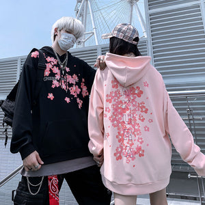 Cherry Blossom Oversized Hoodie | RK1437 - rennoyakawaii