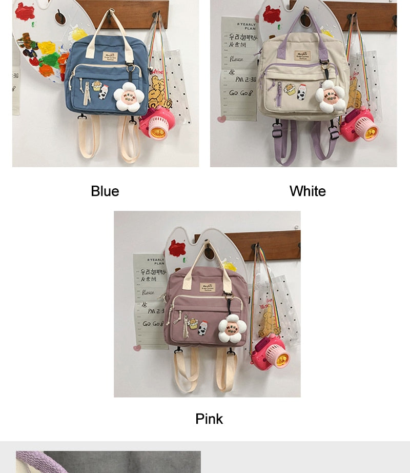 Multifunctional Teenage Backpack | RK1476 - rennoyakawaii