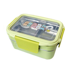 Kawaii 2 tier Cartoon Lunch Box | RK1596