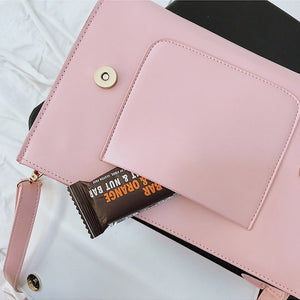 Pink Kawaii Cat design purse