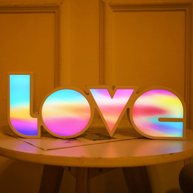 LOVE Sign LED Night Light | RK1601