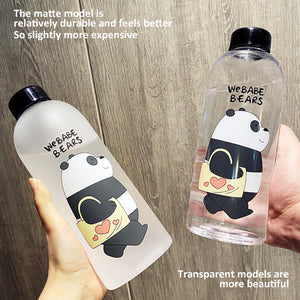 Cartoon We Babe Bears 33.8 oz Water Bottle